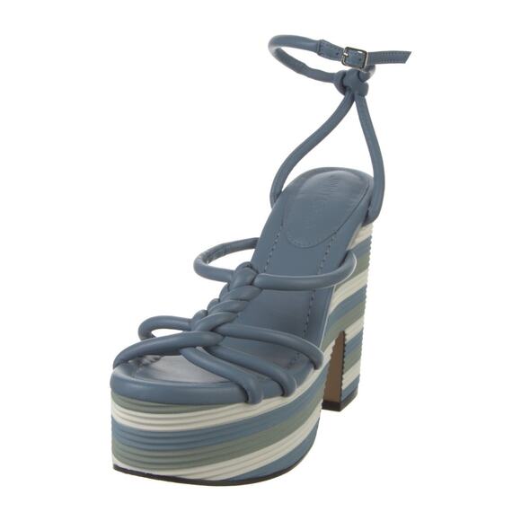 ❤️Jimmy Choo Leather Platform Wedge Heels❤️ - Picture 2 of 5